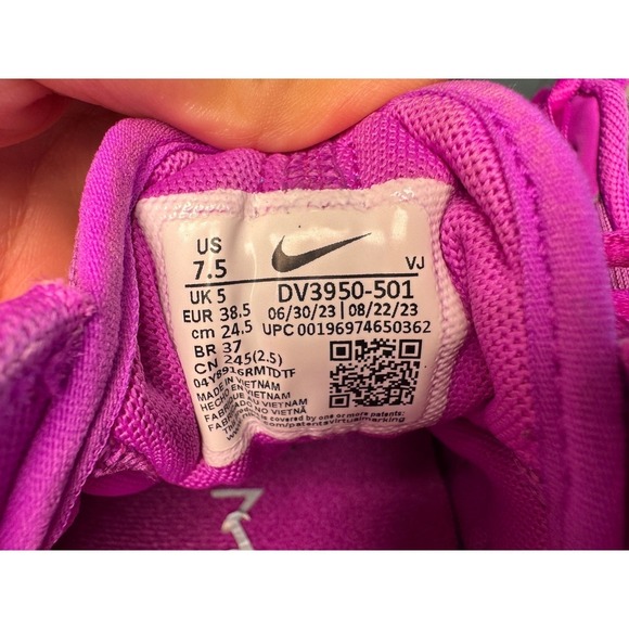 Nike Free Metcon 5 Hyper Violet/Lazer Orange DV3950-501 Size 7.5 - Picture 3 of 8